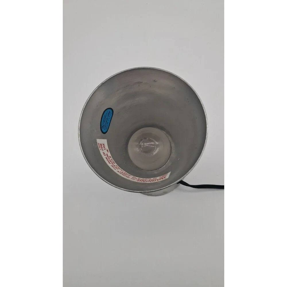 Vintage 1994 Lava Lite Midnight Series Lamp Model 13 Clear Blue 16.5